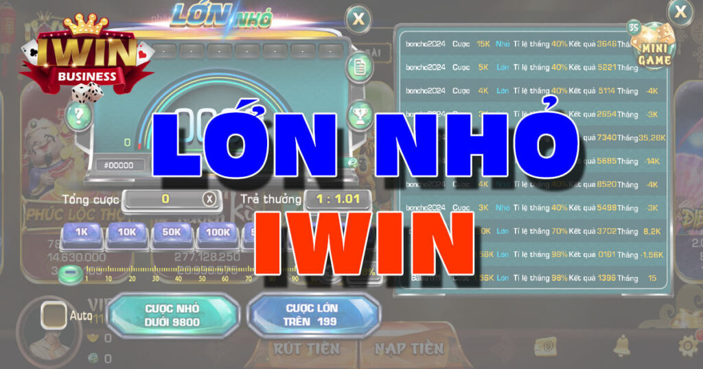 Trải nghiệm game Lớn Nhỏ iWin chuẩn đẳng cấp xanh chín 2025